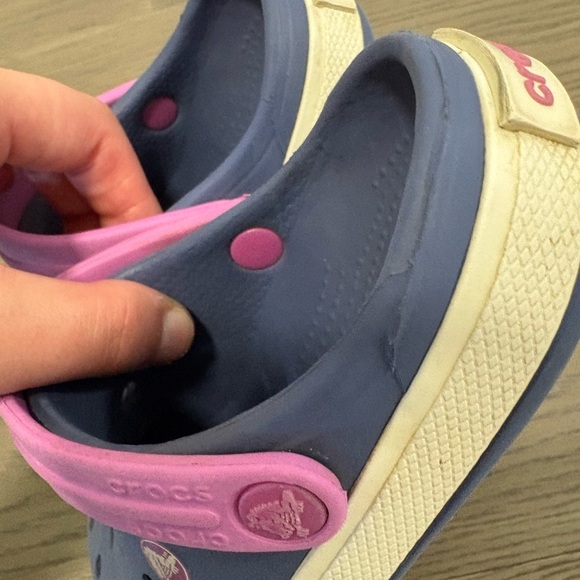 Crocs Kids Crocband Clog Purple Blue Kid's Size 6-7 - Picture 11 of 13